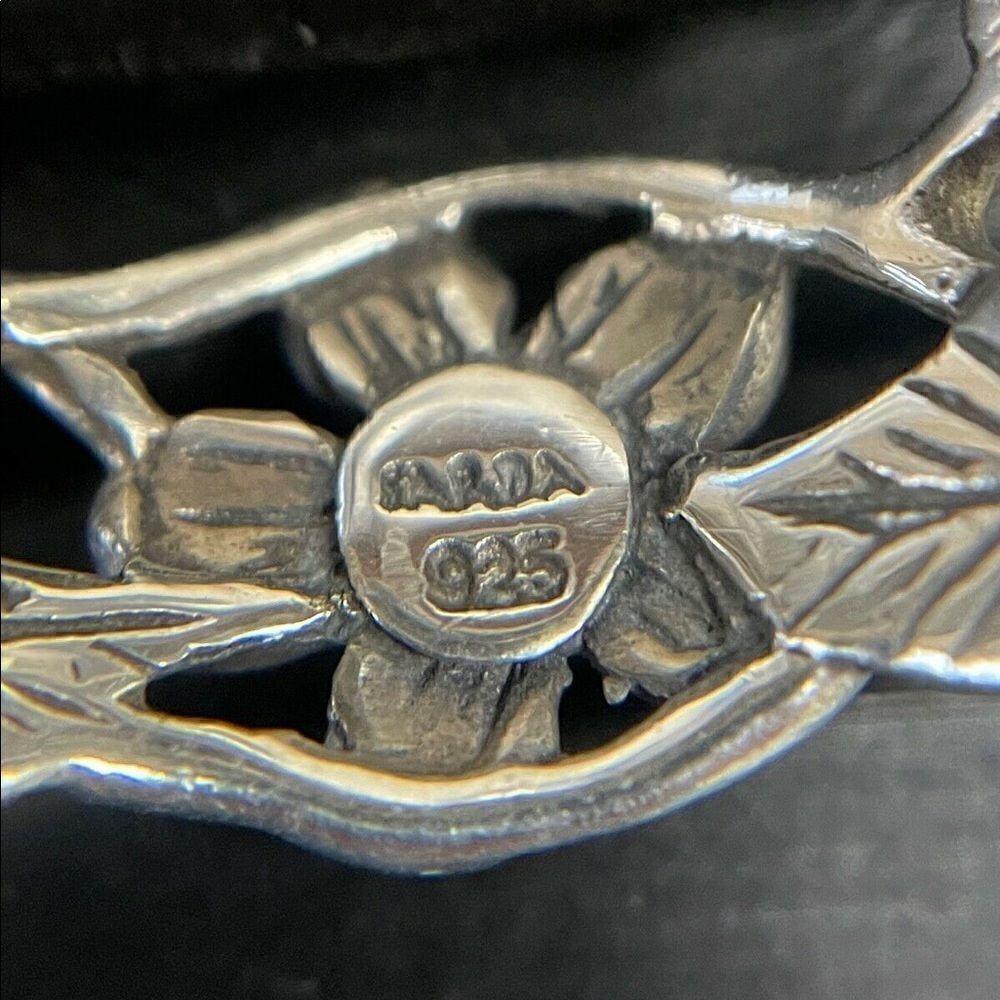 Sarda Sterling Silver Bali Collection Band Ring - Picture 4 of 7